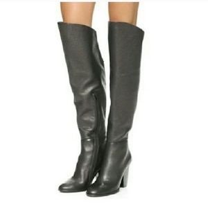 Steven By Steve Madden Black Over the Knee Boots